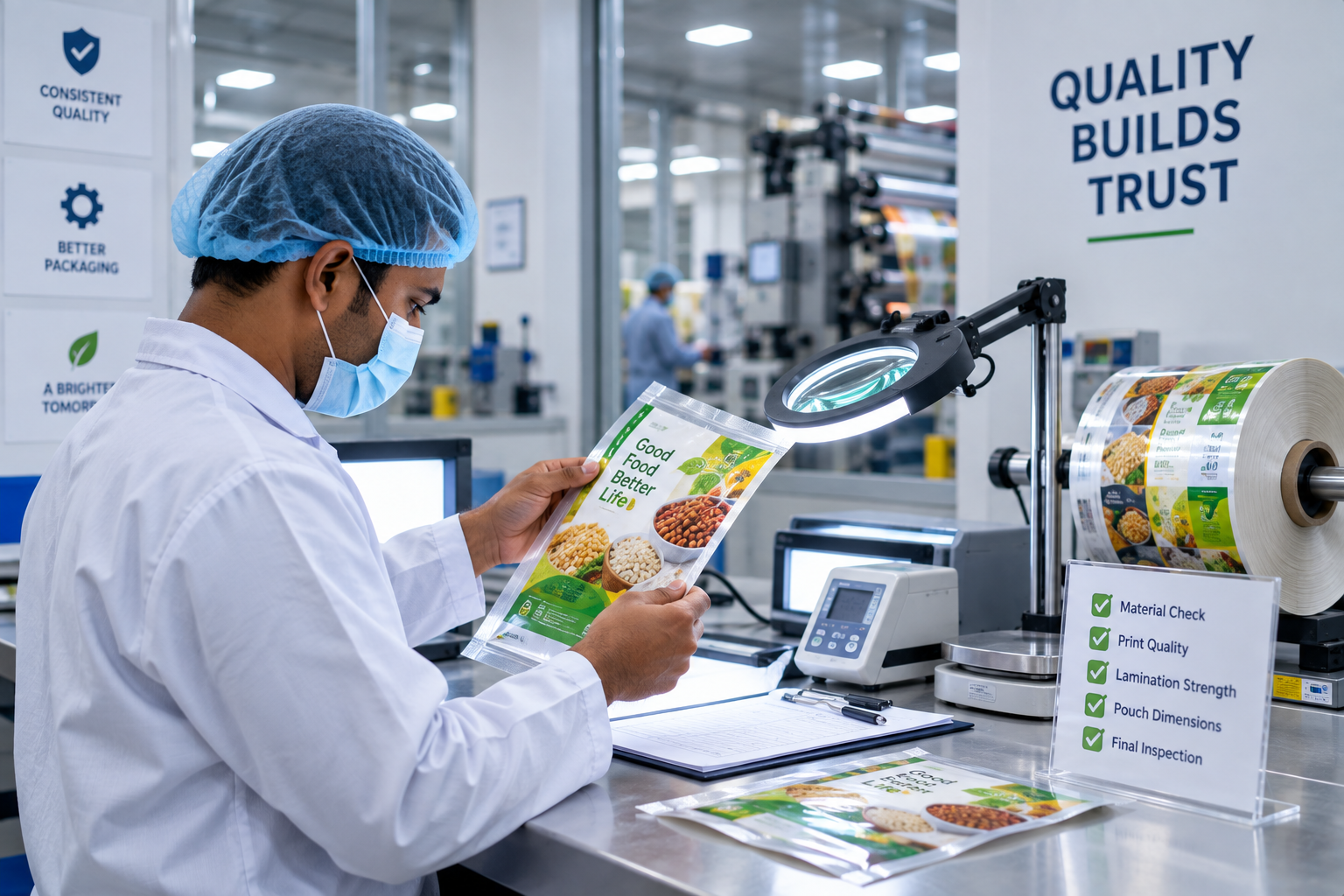 Packaging quality inspection