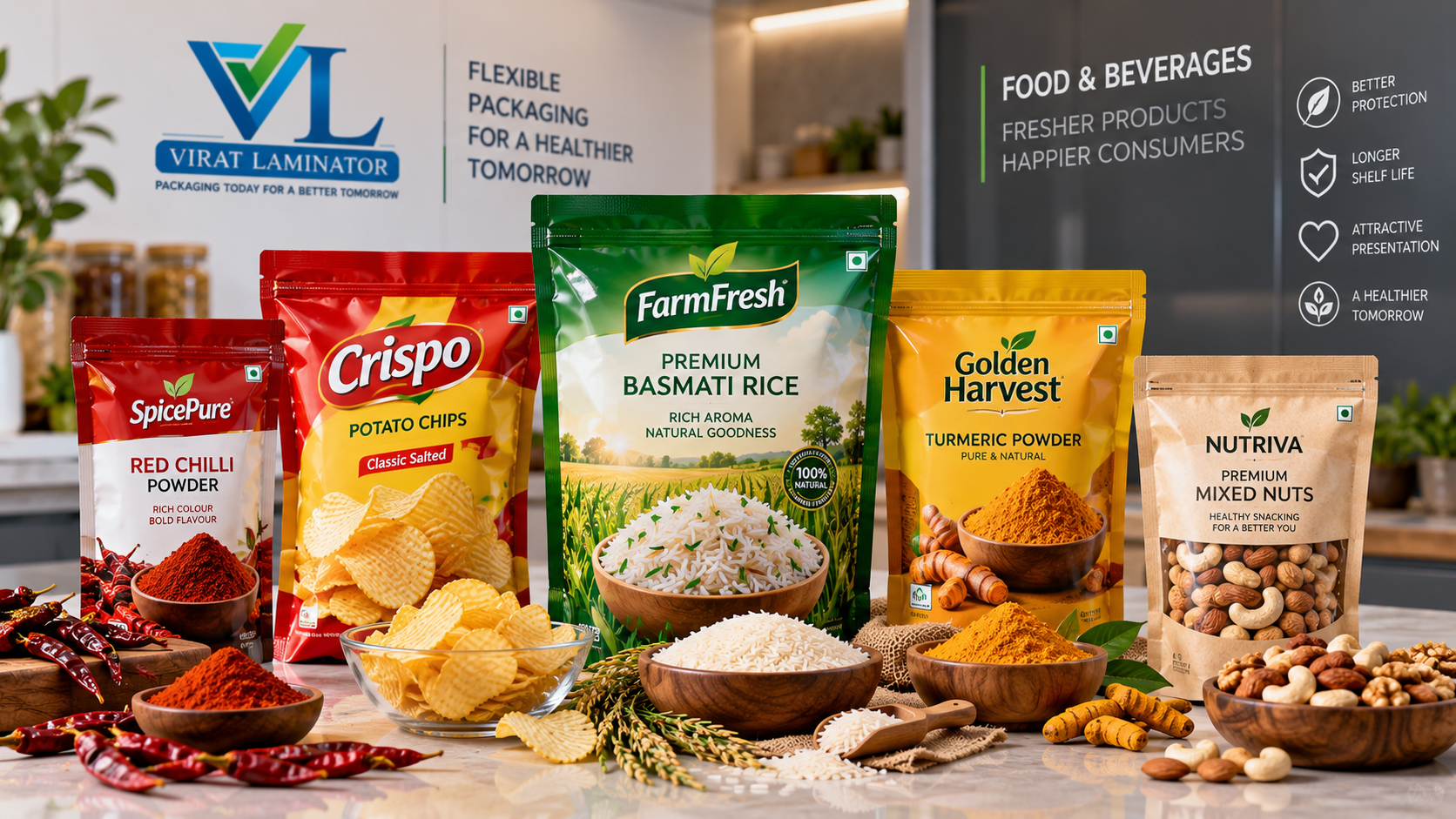 Food and beverage packaging